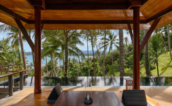 Partial Ocean Pool Pavilion, at Amanpuri