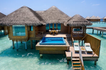Lagoon Bungalow with Pool, at Huvafen Fushi Maldives