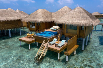 Ocean Bungalow with Pool, at Huvafen Fushi Maldives