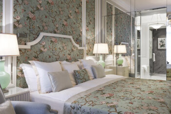 Superior Room Garden and City, at Beau-Rivage Palace