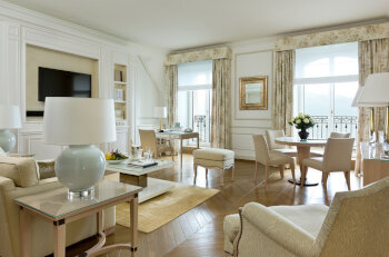Duplex Suite, Two Bedrooms, at Beau-Rivage Palace