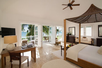Beach Front Junior Suite King Bed, at Tortuga Bay Hotel at Puntacana Resort & Club