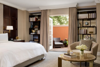 Deluxe King Patio, at Rosewood Mansion on Turtle Creek