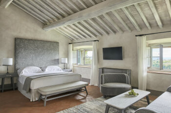 Tavarnelle Room, at COMO Castello Del Nero