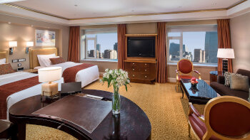 2 Twin/Single Beds, City View, Studio, at The St. Regis Beijing