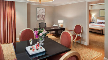 1 King Bed, City View, Large Suite, at The St. Regis Beijing