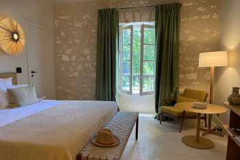 Luxe room, at Baumanière Les Baux de Provence