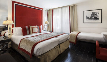 Deluxe Triple Room, at Castille Paris