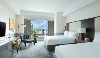 Terrace View, Guest room, 2 Double, Courtyard view, at The Ritz-Carlton, Boston