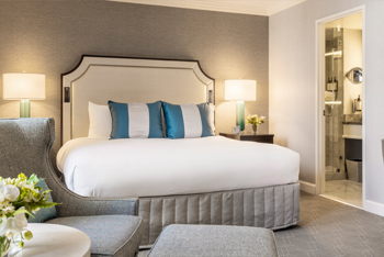 Deluxe Room, 1 King Bed, at The Fairmont Olympic Hotel, Seattle