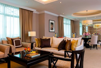 Two bedroom Suite, Suite, Bedroom 1: 1 King, Bedroom 2: 1 Twins, at The Ritz-Carlton, Kuala Lumpur