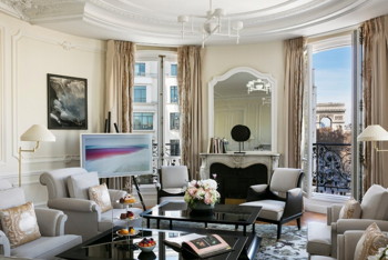 Arc de Triomphe Signature Suite, at Hotel Barriere Le Fouquet