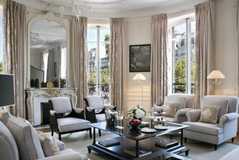 George V Signature Suite, at Hotel Barriere Le Fouquet