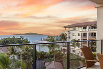 2 Bedroom Ocean View Penthouse, at Wailea Beach Villas