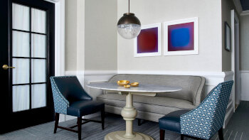 Club One-Bedroom Suite, Club lounge access, 1 Bedroom 2 room Suite, 1 King, Sofa bed, at The Ritz-Carlton, Washington DC