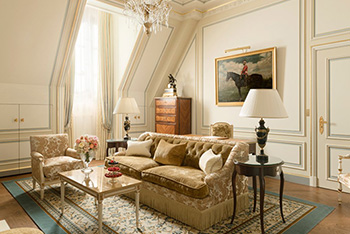 Suite Prince De Galles, at Ritz Paris