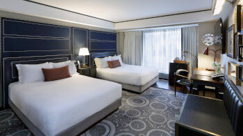 Superior, Guest room, 2 Queen(s), Street view, at The Liberty Hotel