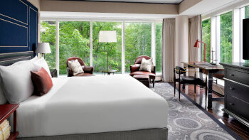 Grand Deluxe, Larger Guest room, 1 King, Corner room, Away from elevator, at The Liberty Hotel