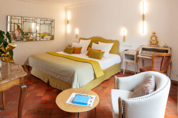 Junior Suite Deluxe with Terrace, at La Bonne Etape
