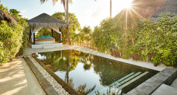 Deluxe Beach Villa with Pool, at Sun Siyam Iru Fushi Maldives