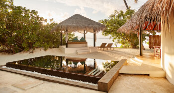 Family Deluxe Beach Villa with Pool, at Sun Siyam Iru Fushi Maldives