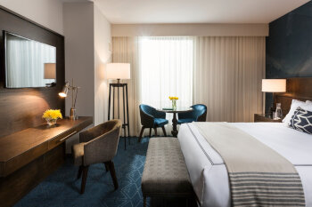 ADA Accessible One Bedroom Spa Suite, at Hotel Van Zandt