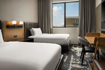 2 Double Beds Top Floor, at The Highland Dallas