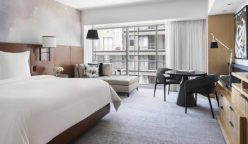 Partial Bay View Room, King, at Four Seasons Hotel Seattle
