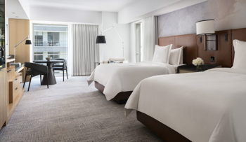 Seattle View Room, 2 Double, at Four Seasons Hotel Seattle