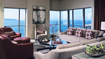 Presidential Suite, at Four Seasons Hotel Seattle