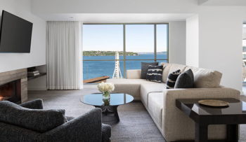 Two-Bedroom Deluxe Elliot Bay Suite, at Four Seasons Hotel Seattle