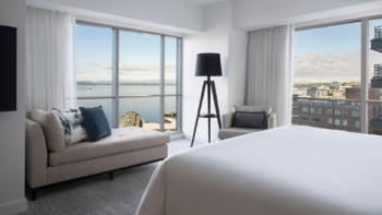 Corner Elliot Bay Suite, at Four Seasons Hotel Seattle