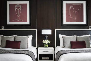 Superior Room, 2 Double, at Sofitel Washington DC Lafayette Square