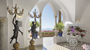 Queen Mountain Side room, at Palazzo Avino