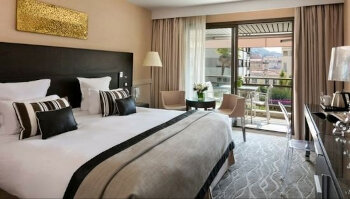 Deluxe Room with Terrace, at Hotel Barriere Le Gray d