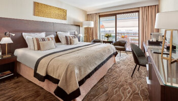 Superior City view Room Terrace, at Hotel Barriere Le Gray d