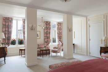 Junior Suite with garden view, at Le Bristol Paris