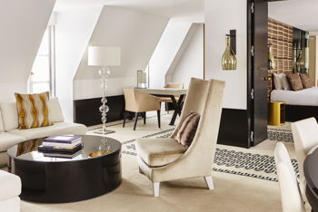 Couture Apartment - View of Paris - Design By Didier Gomez, at Sofitel Paris Le Faubourg