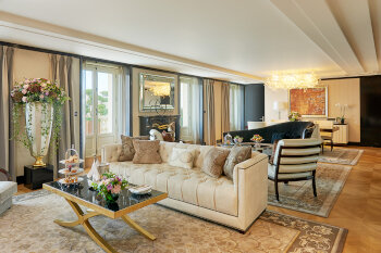 Katara Suite: 1 King Bed, at The Peninsula Paris