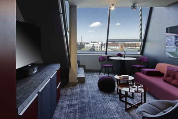 Duplex Junior Suite, at Sofitel Munich Bayerpost