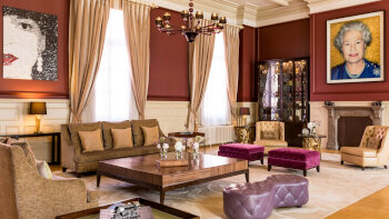 The Royal Suite, 3 Bedroom Residential Suite, Includes Kitchen, at St. Pancras Renaissance Hotel London