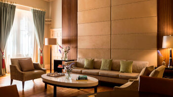 The Queen Victoria Suite, 2 Bedroom Residential Suite, Bedroom 1: 1 King, Bedroom 2: 1 King, at St. Pancras Renaissance Hotel London