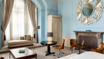 Sir John Betjeman Suite, 1 Bedroom Suite, 1 King, at St. Pancras Renaissance Hotel London