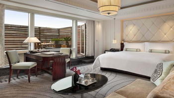 Deluxe Terrace Room, at The Peninsula Shanghai