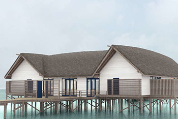 Como Villa, at COMO Cocoa Island, The Maldives