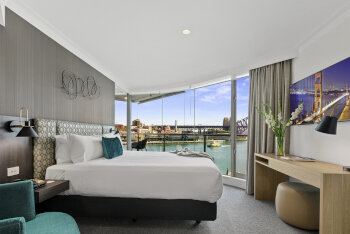 Deluxe Two King Bedroom Harbour View Apartment, at Pullman Quay Grand Sydney Harbour