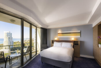 Superior Room, 1 Queen Bed, Ocean Views, at Sofitel Gold Coast Broadbeach