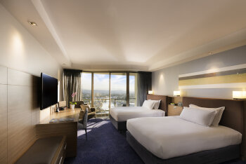 Superior Room, 2 Double Beds, Ocean Views, at Sofitel Gold Coast Broadbeach