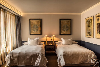 ADA Accessible, Singular Twin Handicap, at The Singular Santiago Lastarria Hotel