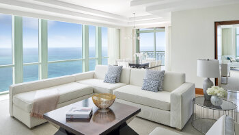 Sapphire, 1 Bedroom Suite, 1 King, Sofa bed, at The Cove at Atlantis